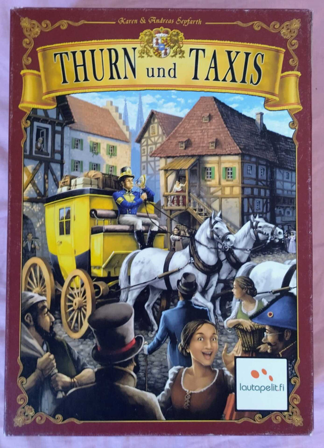 THURN UND TAXIS – suomenkielinen postipalvelulautapeli 2006