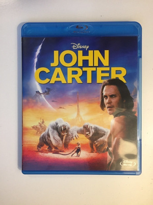 John Carter (2012) Blu-ray (Taylor Kitsch, Willem Dafoe)