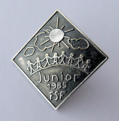 Junior 1985 FSF rintamerkki
