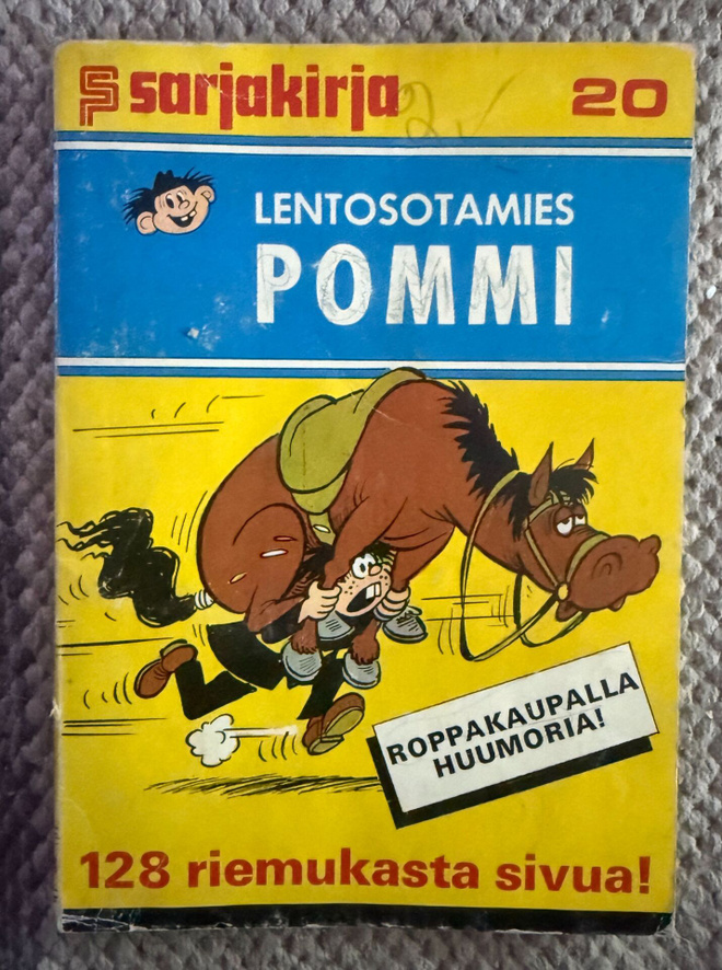 SARJAKIRJA #20 - SOTAMIES POMMI