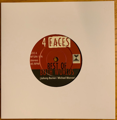 7” SINGLE 4 Faces - Best Of Both Worlds MICHAEL MONROE