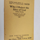 Julian Huxley : Why I reject the Idea of God - pikkukuva 1