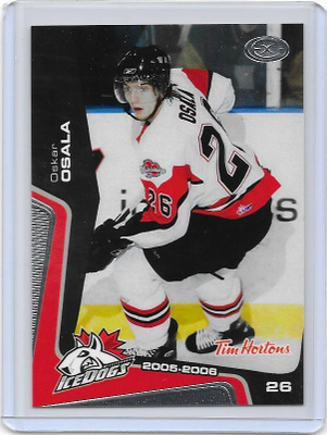 2005-06 Mississauga IceHogs #26 Oskar Osala Kärpät farmi