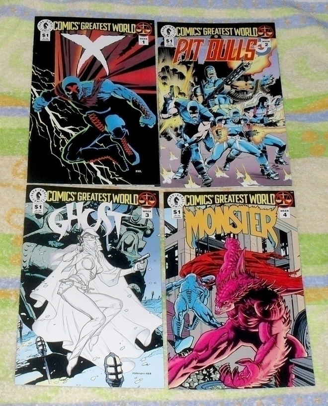 Comics' Greatest World minisarja, kaikki osat 1-16