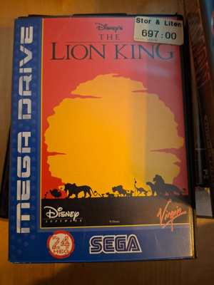 Sega Mega Drive The Lion King CIB
