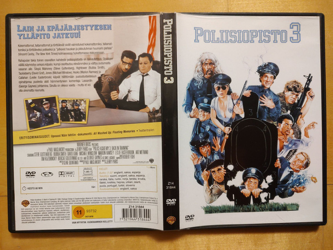 Poliisiopisto 3 DVD