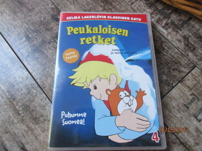 Peukaloisen Retket 4, dvd