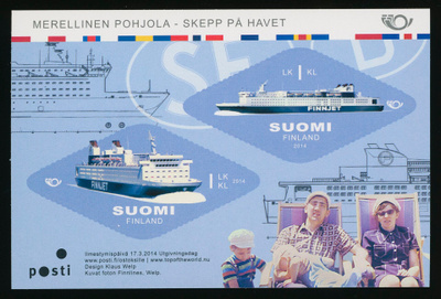 2014, Merellinen Pohjola, Finnjet, pienoisarkki BL83**