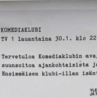 Pressikuva: Komediaklubi (Eero Saarinen) - pikkukuva 2