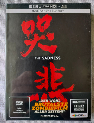 Sadness (limited,mediabook) 4k+blu-ray