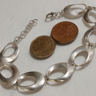 Design hopea Open Circle and Oval Link rannekoru GHA 925 - pikkukuva 5