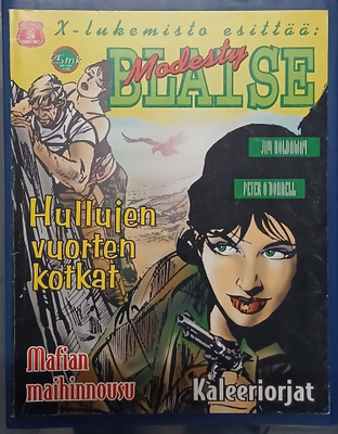 X-lukemisto esittää Modesty Blaise; Hullujen vuorten kotkat