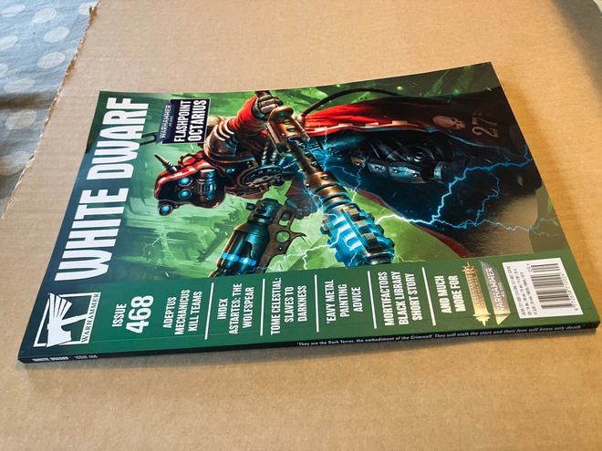 WHITE DWARF 468 HIENO