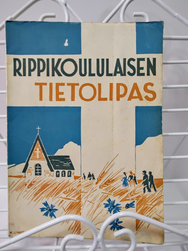 Rippikoululaisen tietolipas - Uriel Kailo v.1955