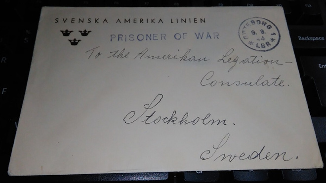 Prisoner of War Sotavankikuori Göteborg 1944