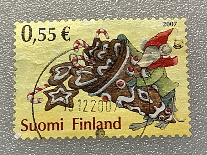 2007 Joulu- Piparihiiri o leimattu loisto
