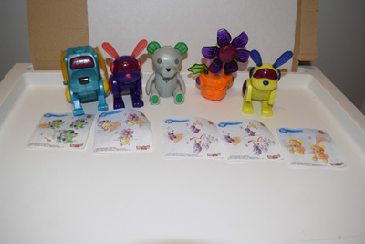 mcdonalds happy meal lelu robochi 2002 sega