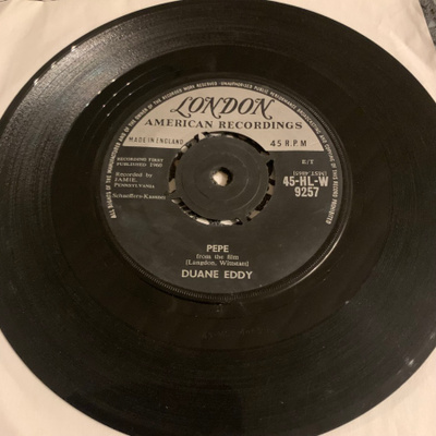 DUANE EDDY: Pepe * Lost Friend * UK 1960