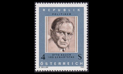 Itävalta 1678 ** Poliitikko Otto Bauer (1981)
