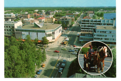 JOENSUU: jokin risteys yläilmoista