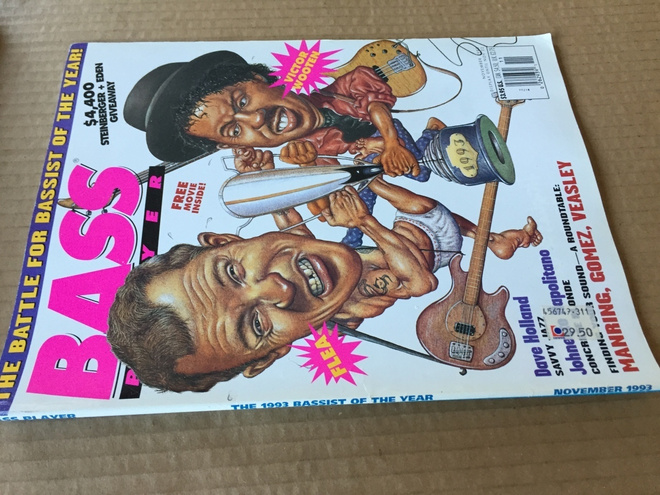 BASS PLAYER MAGAZINE 11/1993 HYVÄ