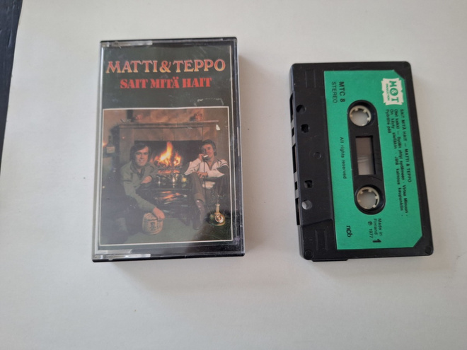 MATTI & TEPPO - SAIT MITÄ HAIT c-kasetti