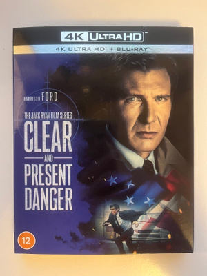 Clear and Present Danger (1994) (4K UHD + Blu-ray) UUSI