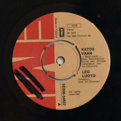 Single: Luoto, Leo - Katos vaan / Ahaa – ahaa