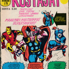 KOSTAJAT 1/75 Avengers HARVINAINEN ENSIMMÄINEN SUOMI-NUMERO - pikkukuva 1