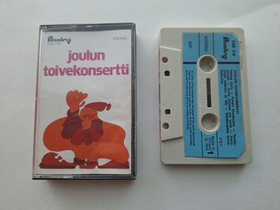 JOULUN TOIVEKONSERTTI c-kasetti Irwin Goodman, Fredi ym.