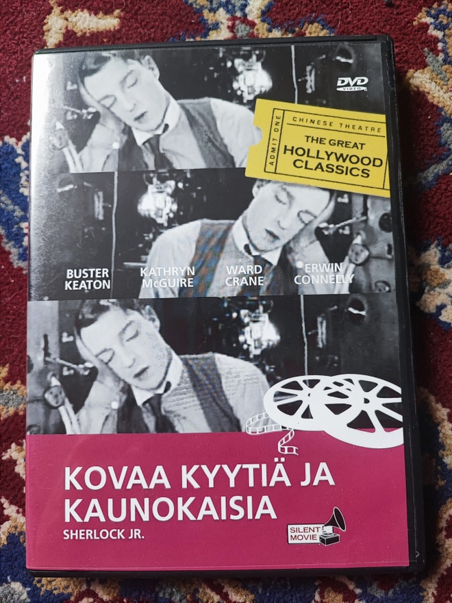 Kovaa kyytiä ja kaunokaisia Sherlock Jr