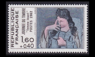 Ranska 2327 ** Postimerkin päivä (1982)