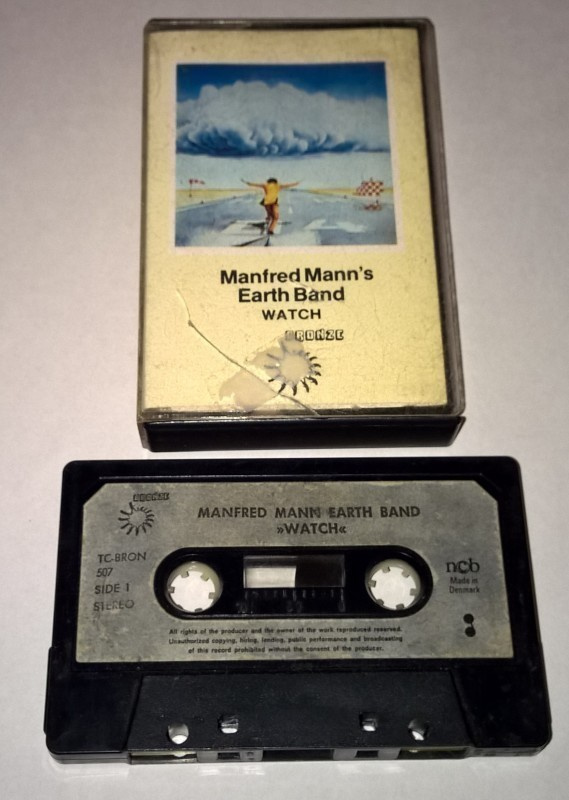 MANFRED MANN´S EARTH BAND   WATCH  C - KASETTI 1978