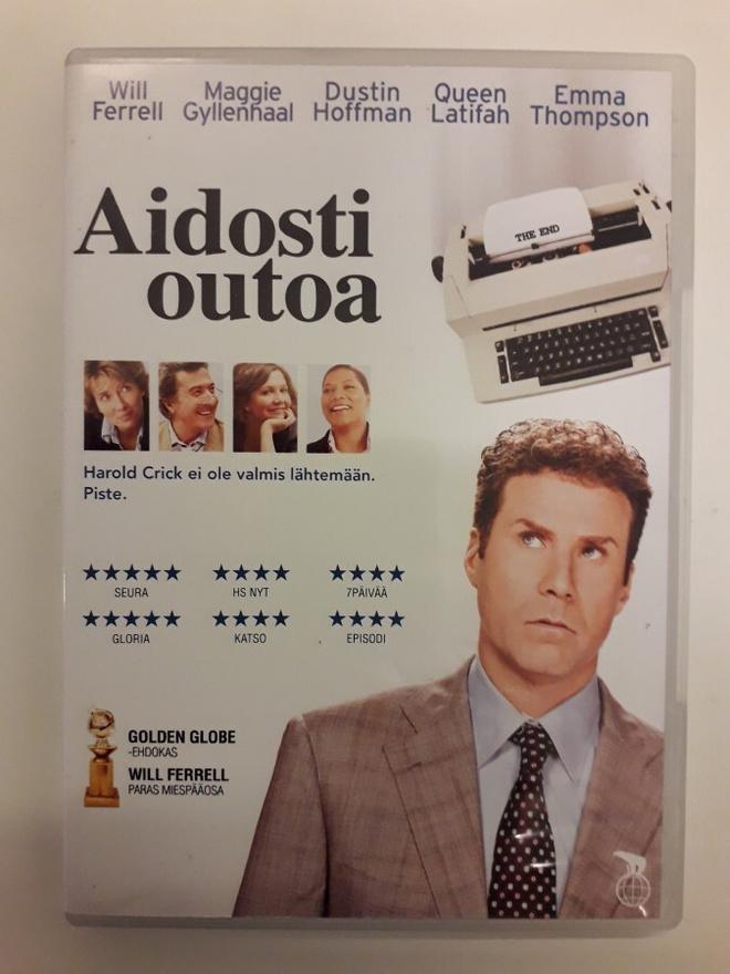 Aidosti Outoa (Ferrel, Gyllenhaal, Hoffman, dvd)