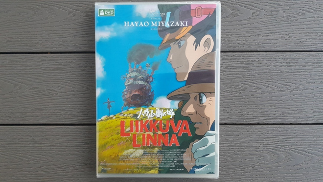 DVD: Liikkuva Linna (Miyazaki, Studio Ghibli 2004) UUSI