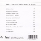 Jorma Kääriäinen & Riku Niemi Orchestra • Kädenjälki CD - pikkukuva 4