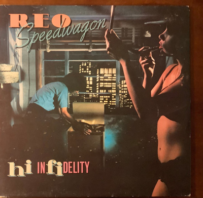 REO Speedwagon hi infidelity, tuplavinyyli lp