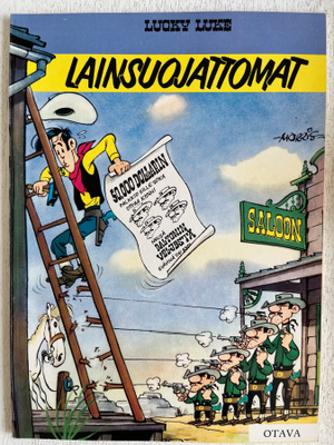 Lucky Luke: Viisi hienoa 1.painosta 70- ja 80-luvuilta