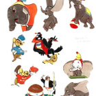 * Alga, Dumbo, IRTOkuvat, A4, oikea, 9/10 kpl * - pikkukuva 1