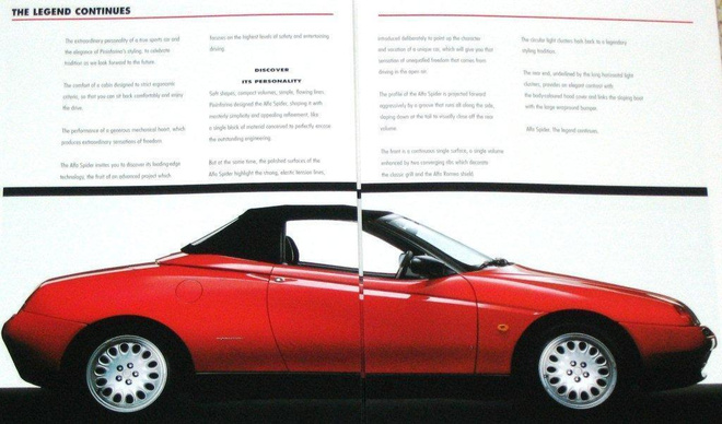 1998 Alfa Romeo Spider esite - KUIN UUSI
