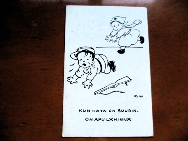 Sjöstedt Kun hätä on suurin kp - 1941