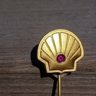 Shell merkki. Kullanvärinen. Valmistajan leimalla. Halkaisij - pikkukuva 2