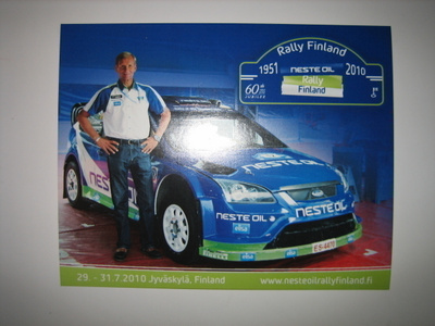 Ford rallikortti 13 D: Ford Focus WRC 08 / Juha Kankkunen