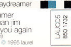 Menswe@r • Daydreamer CD - pikkukuva 2