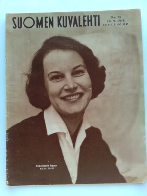 Suomen Kuvalehti No 38 syyskuu 1958