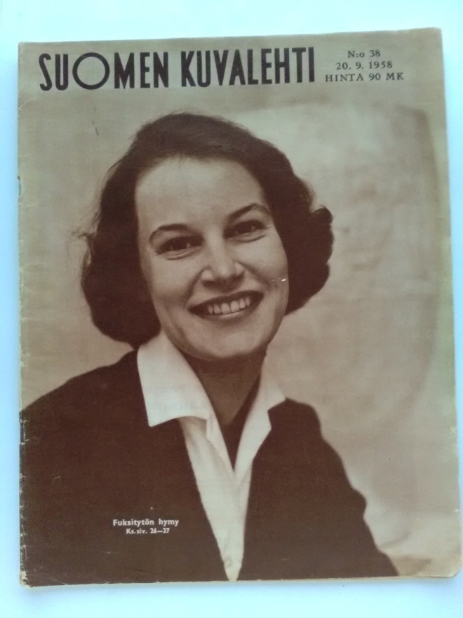 Suomen Kuvalehti No 38 syyskuu 1958