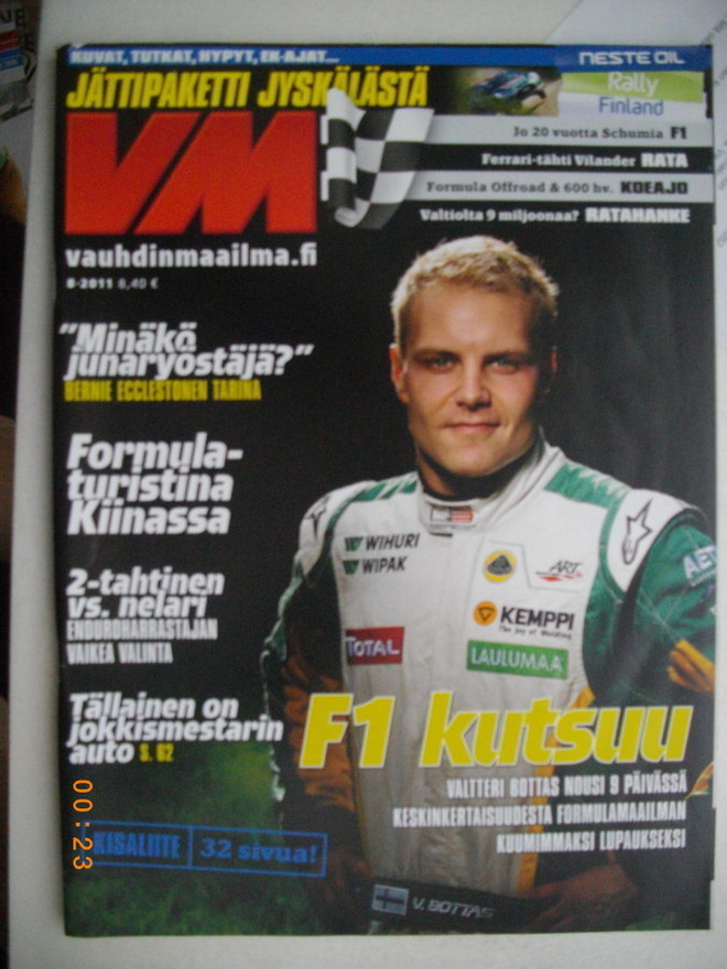 Vauhdin Maailma Nro 8/2011 (24.3)