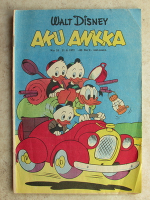 Aku Ankka 25 1972