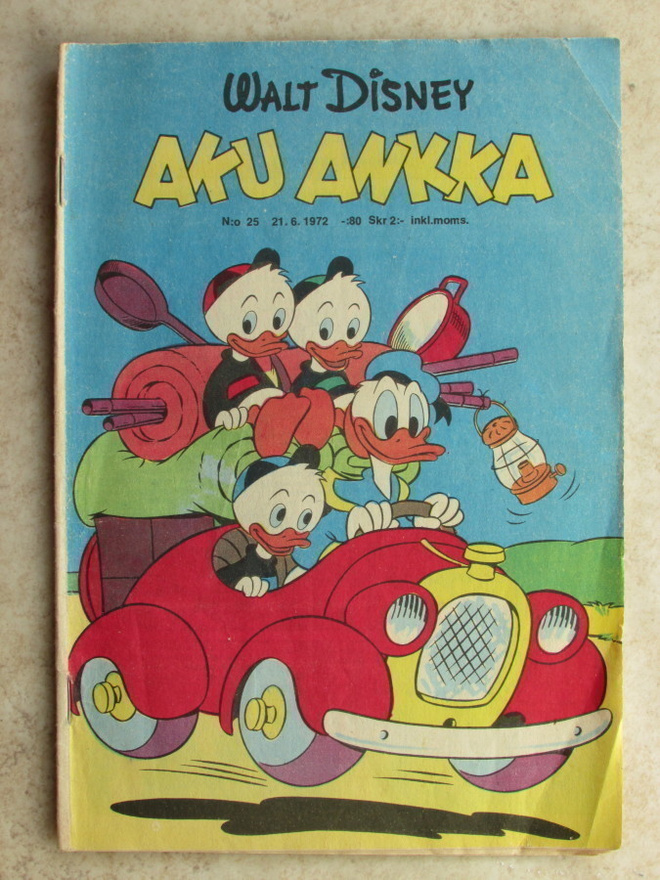 Aku Ankka 25 1972