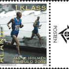 Åland 2002 Janne Holmen 1. lk välilöpari logo ** LaPe 213 - pikkukuva 1